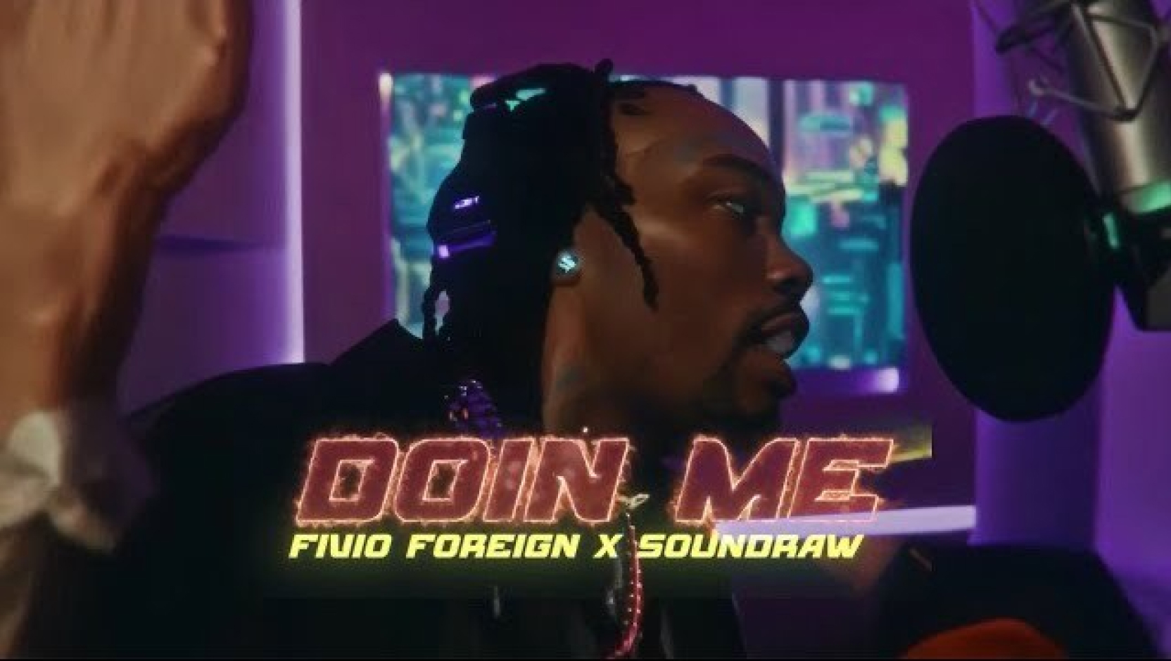Fivio Foreign - Doin Me collaboration thumbnail – Fivio Foreign track with SOUNDRAW AI