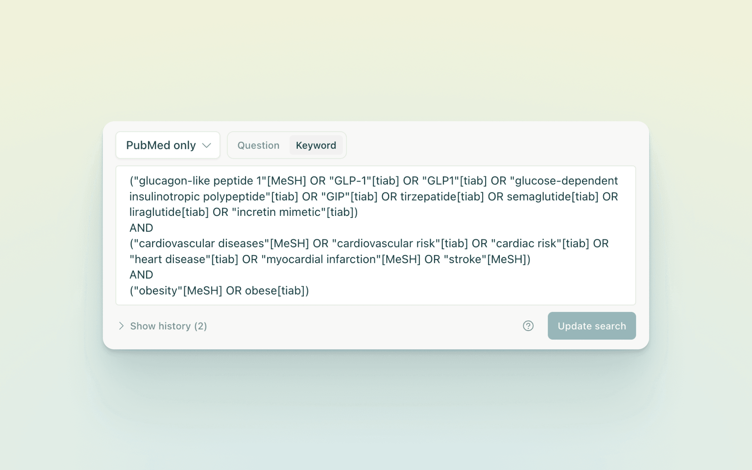 Introducing Keyword Search 