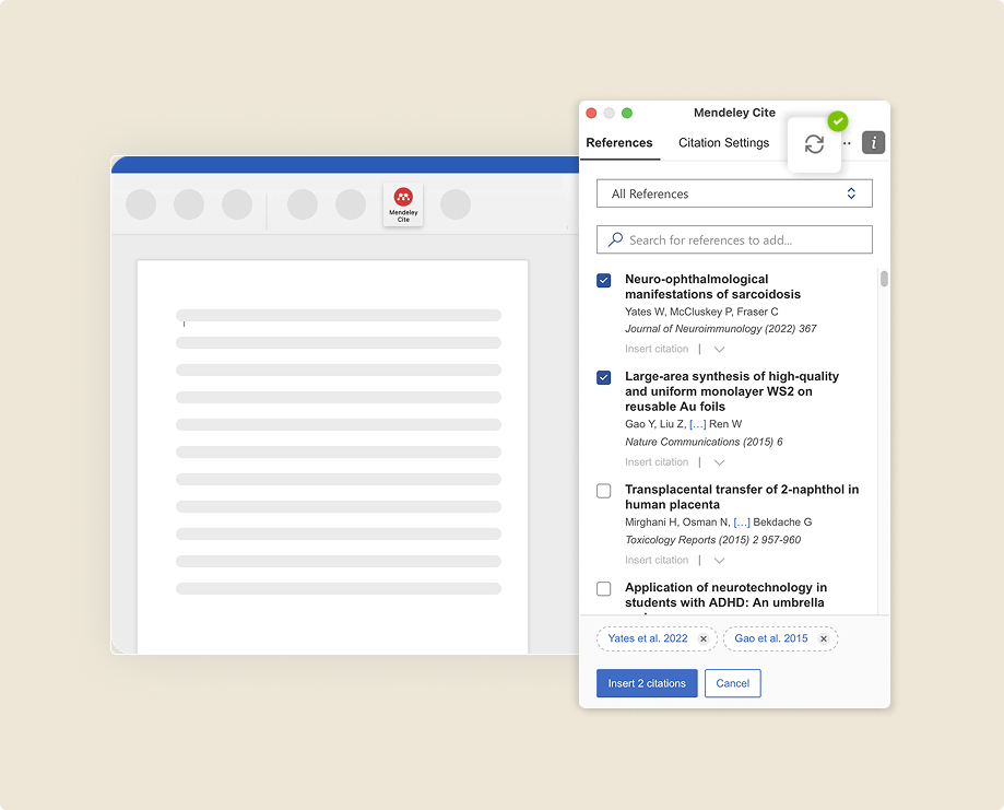 Example of how to use the Real-Time Sync feature